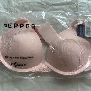 NWT - Pepper Lace Lift Up Bra - Quartz - 34AA